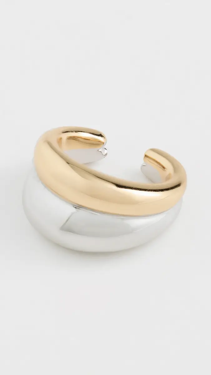 Jennifer Fisher Chavez Ear Cuff Two-Tone One Size | Thumbnail 4