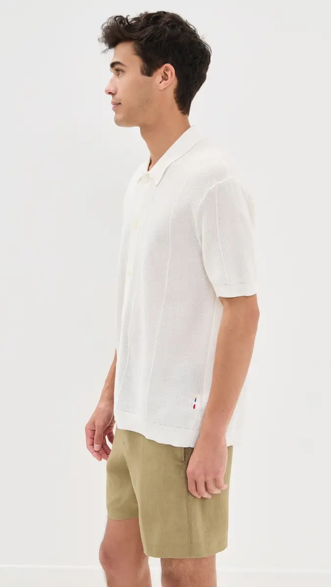Orlebar Brown Tiernan Knit Button Polo | Thumbnail 4