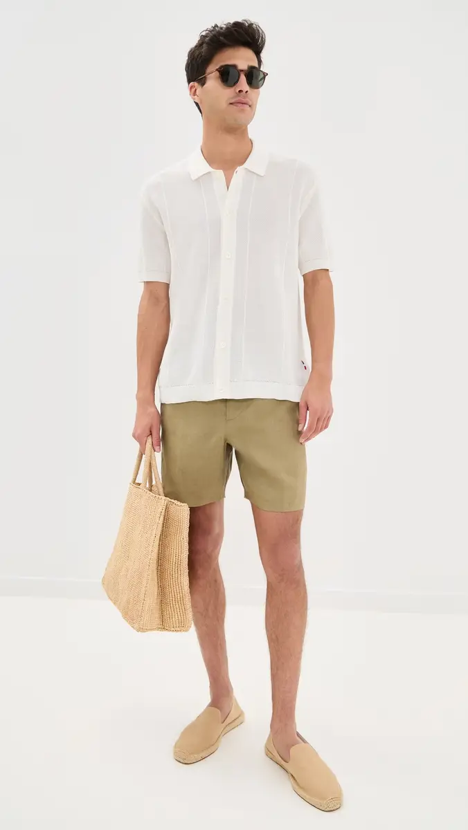 Orlebar Brown Tiernan Knit Button Polo | Thumbnail 5