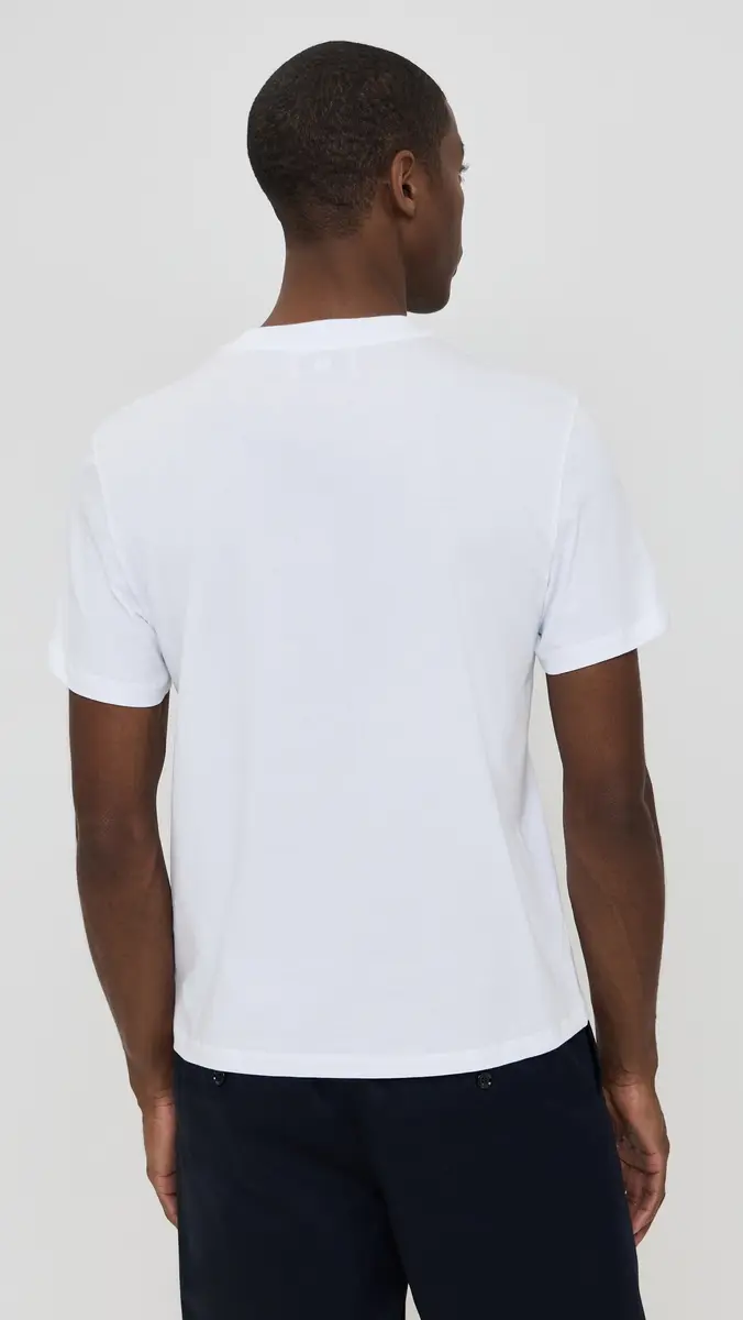 AMI ADC Classic Fit Red Logo Tee | Thumbnail 3