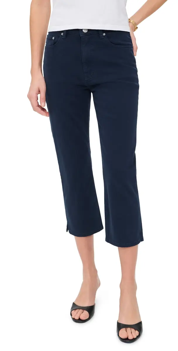 DL1961 Kristy Capri High Rise Pants Bright Navy | Image 1 DL1961 Kristy Capri High Rise Pants Bright Navy | Image 1