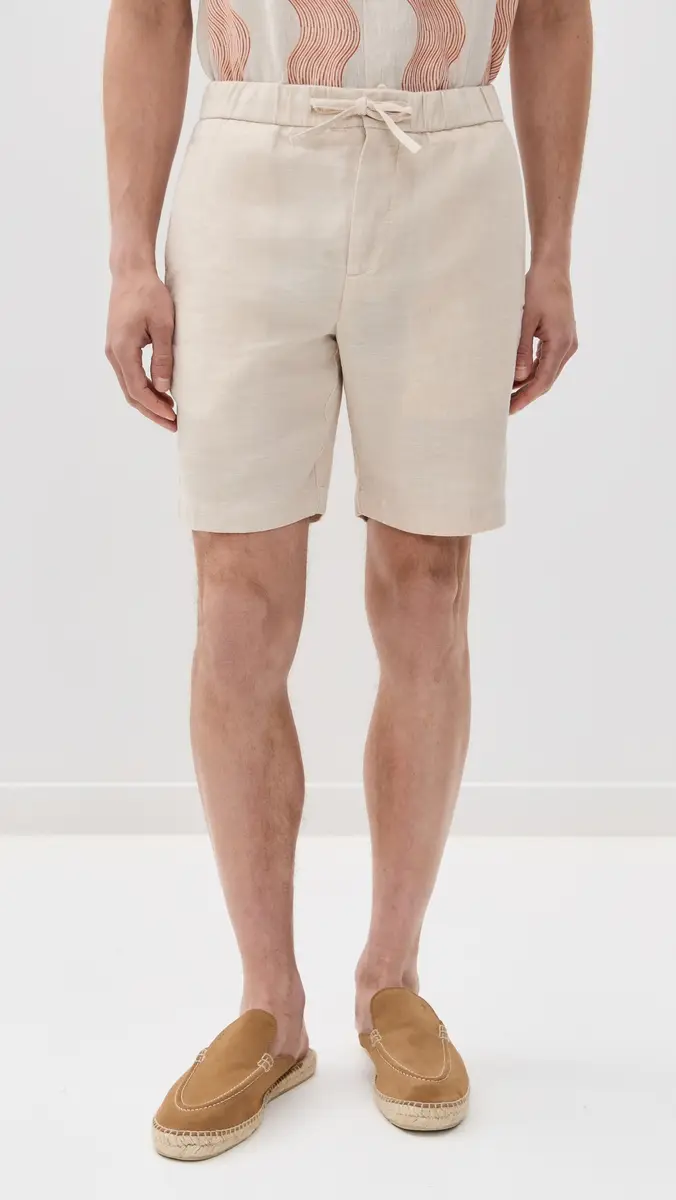 Frescobol Carioca Felipe Linen Shorts 8 | Thumbnail 2