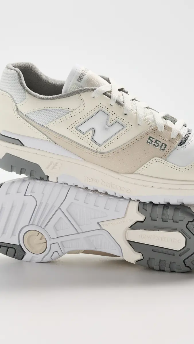 New Balance 550 Sneakers White/White | Thumbnail 5