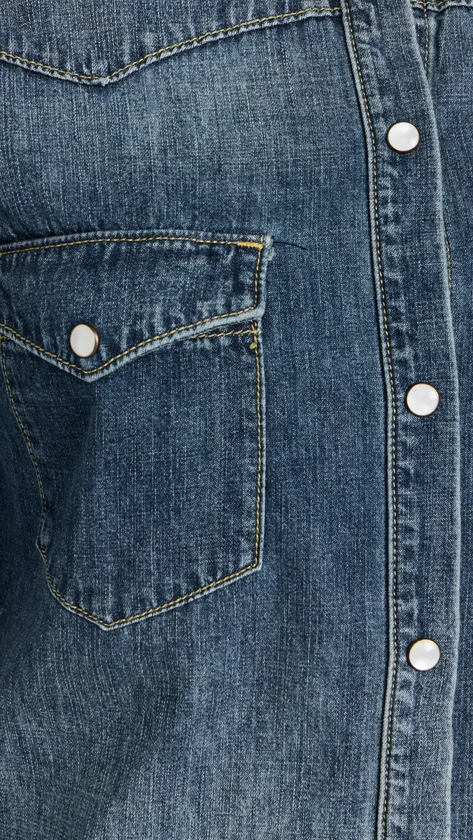 Nili Lotan Travis Denim Shirt | Thumbnail 6