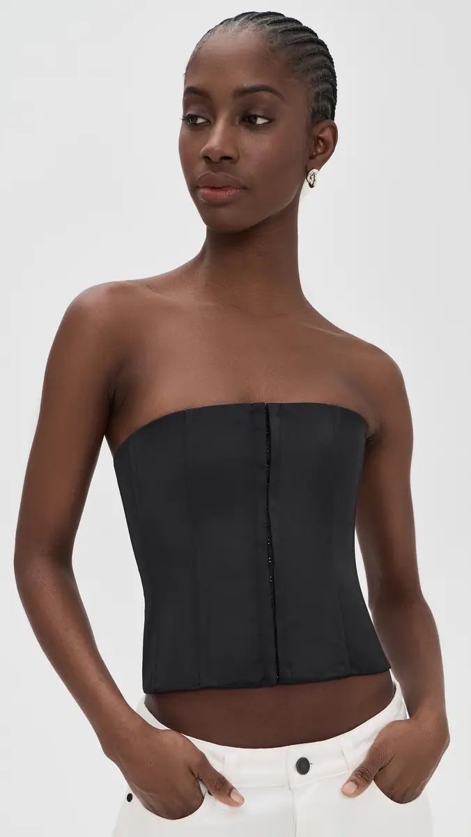 Guizio Satin Corset | Thumbnail 2