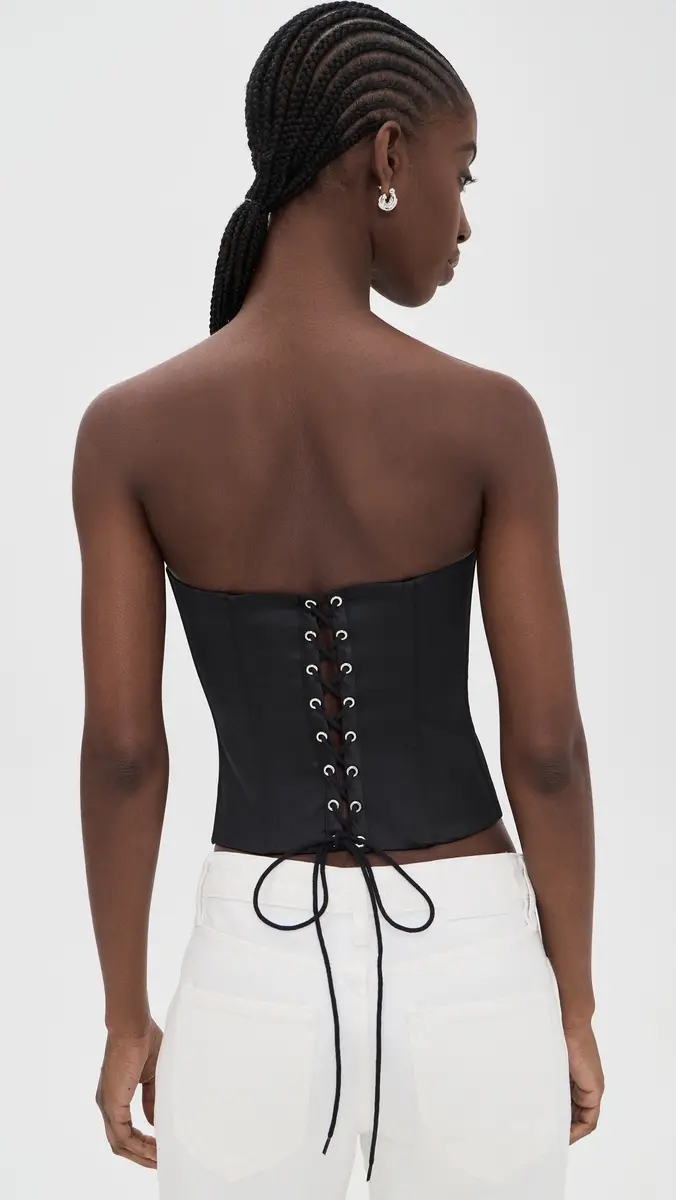 Guizio Satin Corset | Thumbnail 3