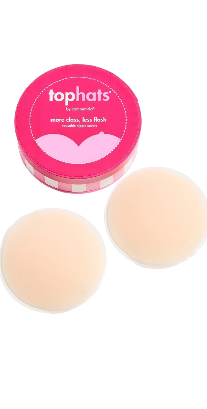 Top Hats Nipple Concealers No Color