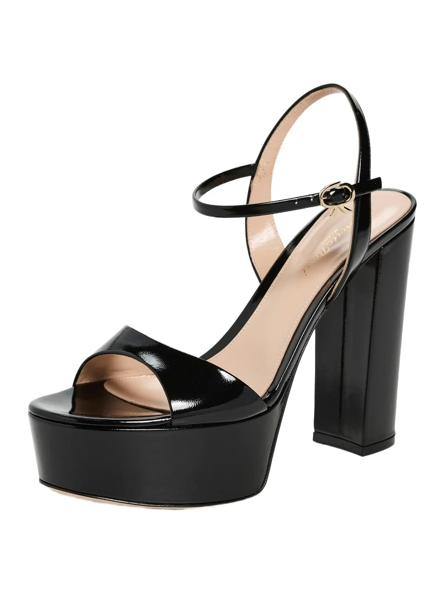 Gianvito Rossi Marlena Nuit Heels