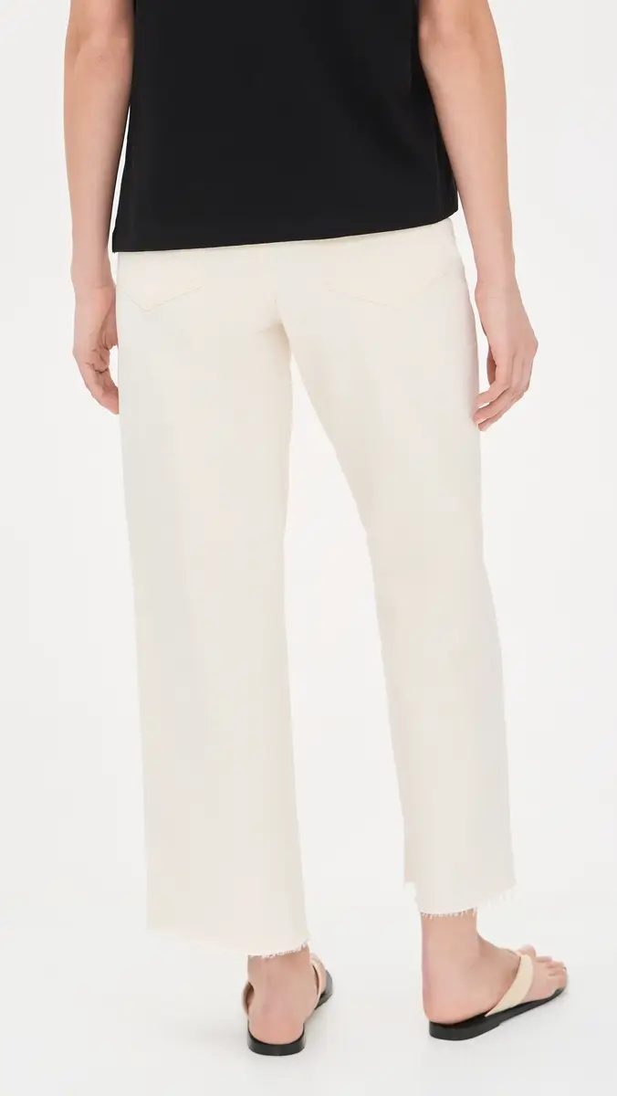 Madewell Maternity Perfect Vintage Wide Crop Jeans Vintage Canvas | Thumbnail 3 Madewell Maternity Perfect Vintage Wide Crop Jeans Vintage Canvas | Thumbnail 3