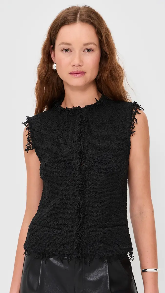 IRO Shanny Sweater Vest Black | Thumbnail 2