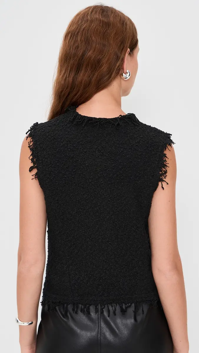 IRO Shanny Sweater Vest Black | Thumbnail 3