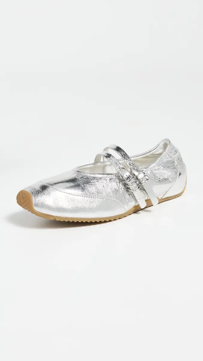 rag & bone Emilee Mary Jane Runner Sneakers silvr | Thumbnail 2