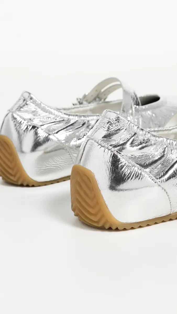 rag & bone Emilee Mary Jane Runner Sneakers silvr | Thumbnail 4