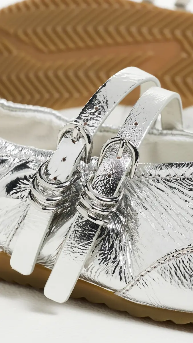 rag & bone Emilee Mary Jane Runner Sneakers silvr | Thumbnail 6