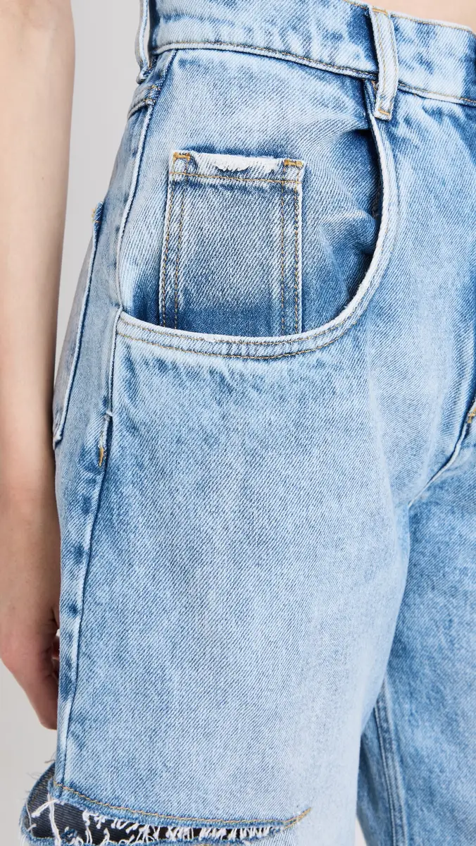 Maison Margiela Denim Jeans with Slash Details Blue | Thumbnail 6 Maison Margiela Denim Jeans with Slash Details Blue | Thumbnail 6