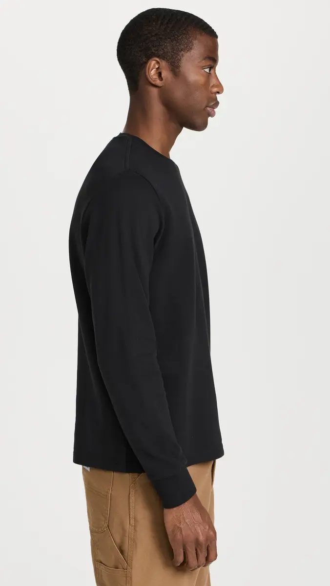 Frame Duo Fold Long Sleeve Crew | Thumbnail 4 Frame Duo Fold Long Sleeve Crew | Thumbnail 4