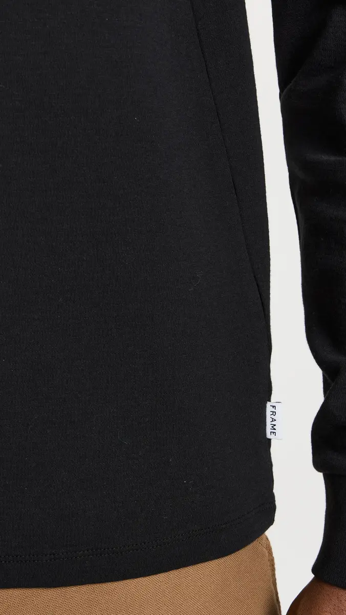 Frame Duo Fold Long Sleeve Crew | Thumbnail 6 Frame Duo Fold Long Sleeve Crew | Thumbnail 6
