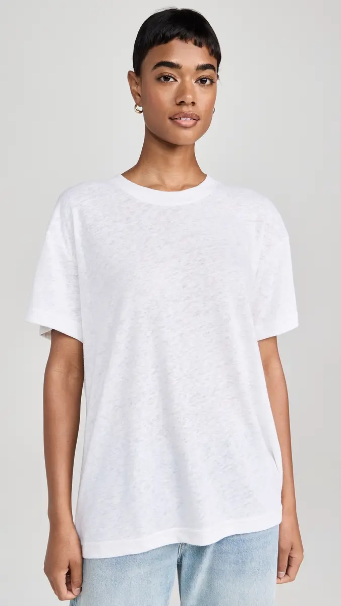 perfectwhitetee Faith Linen Tee | Thumbnail 2 perfectwhitetee Faith Linen Tee | Thumbnail 2