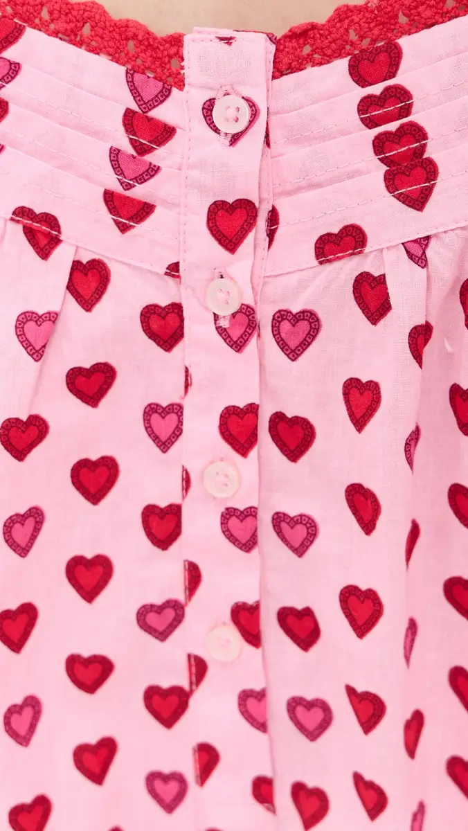 Printfresh Back To Bed Cropped Set Mini Candy Hearts | Thumbnail 6