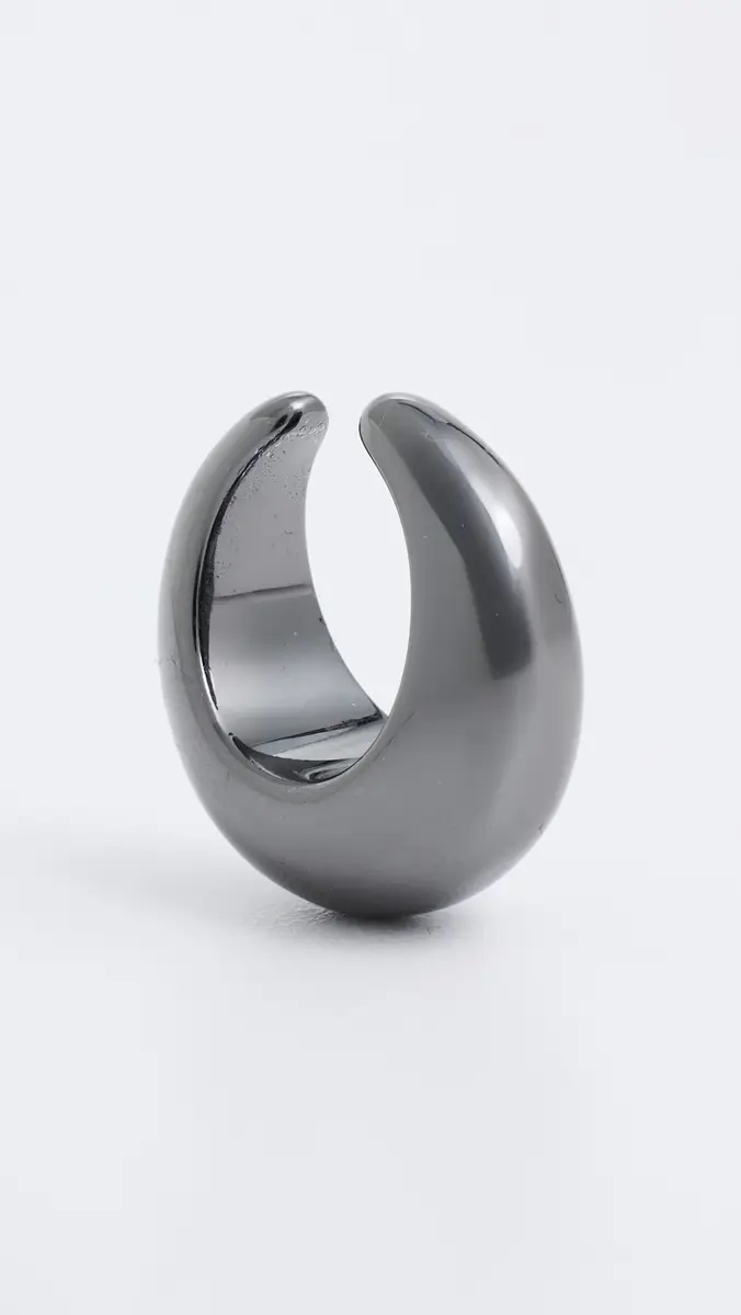 Jennifer Fisher Dylan Ear Cuffs Hematite One Size | Thumbnail 4