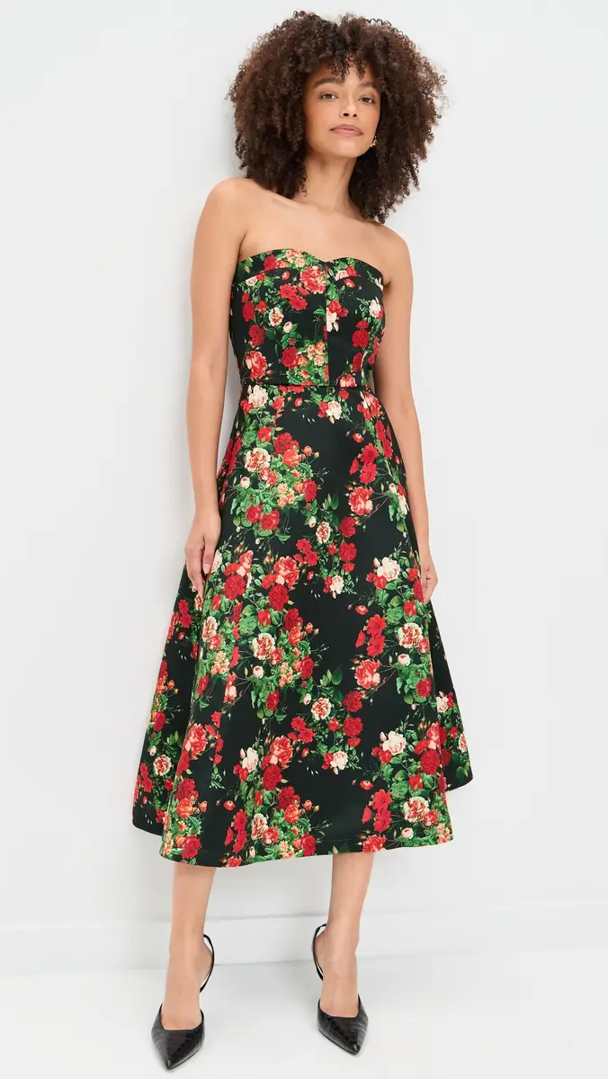 Damaris Bailey Blanca Dress Black Floral | Thumbnail 2 Damaris Bailey Blanca Dress Black Floral | Thumbnail 2