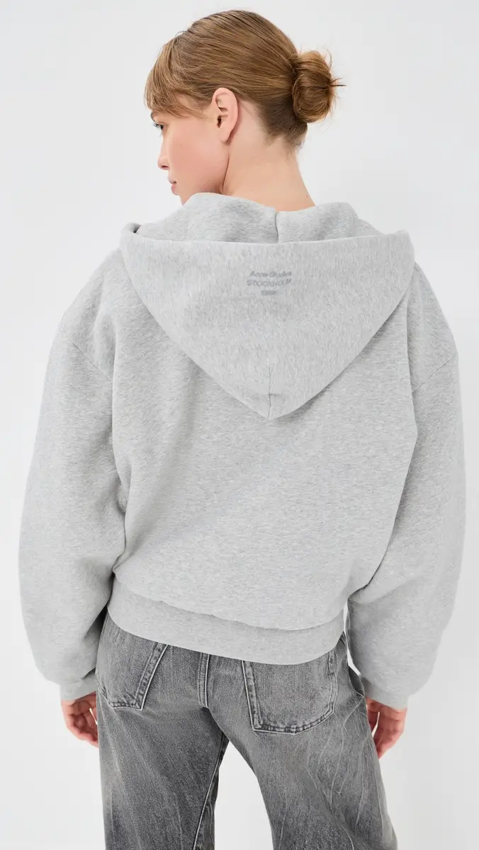 Acne Studios Hooded Sweatshirt Grey elange | Thumbnail 3 Acne Studios Hooded Sweatshirt Grey elange | Thumbnail 3