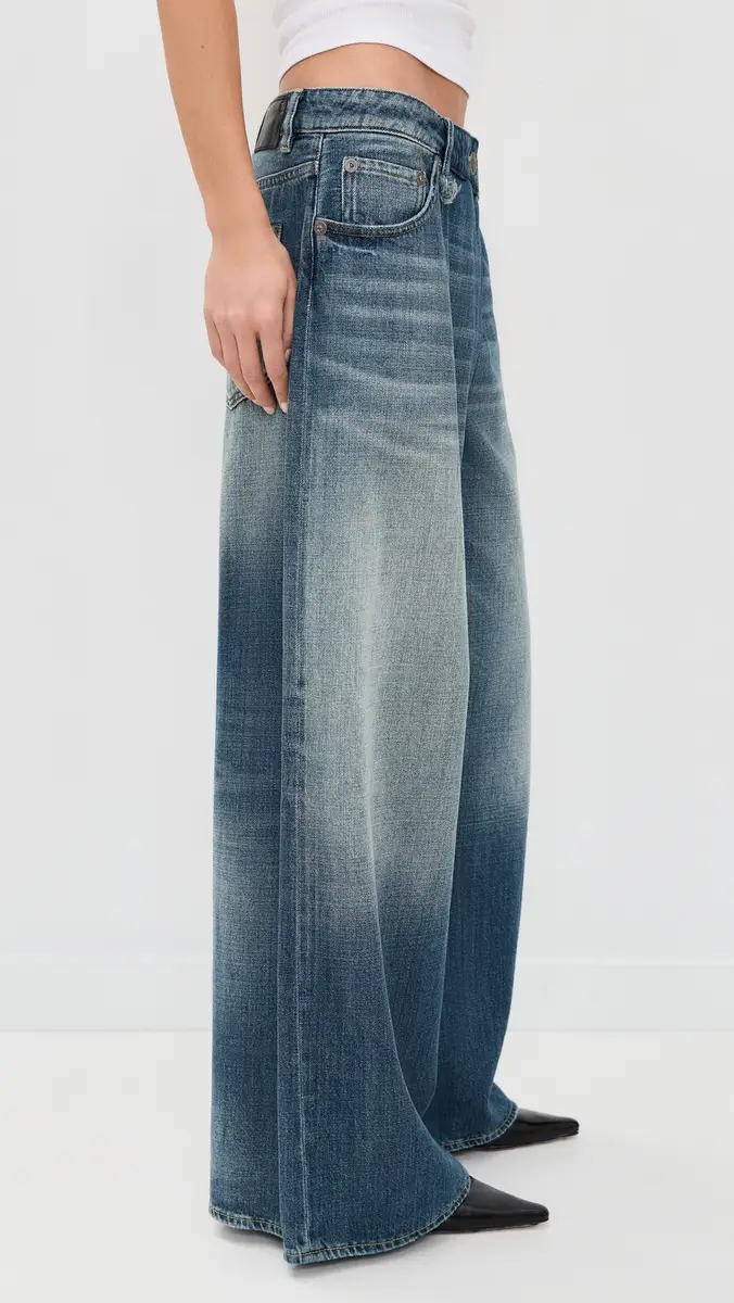 R13 Nico Wrap Jeans Raine Blue | Thumbnail 4 R13 Nico Wrap Jeans Raine Blue | Thumbnail 4