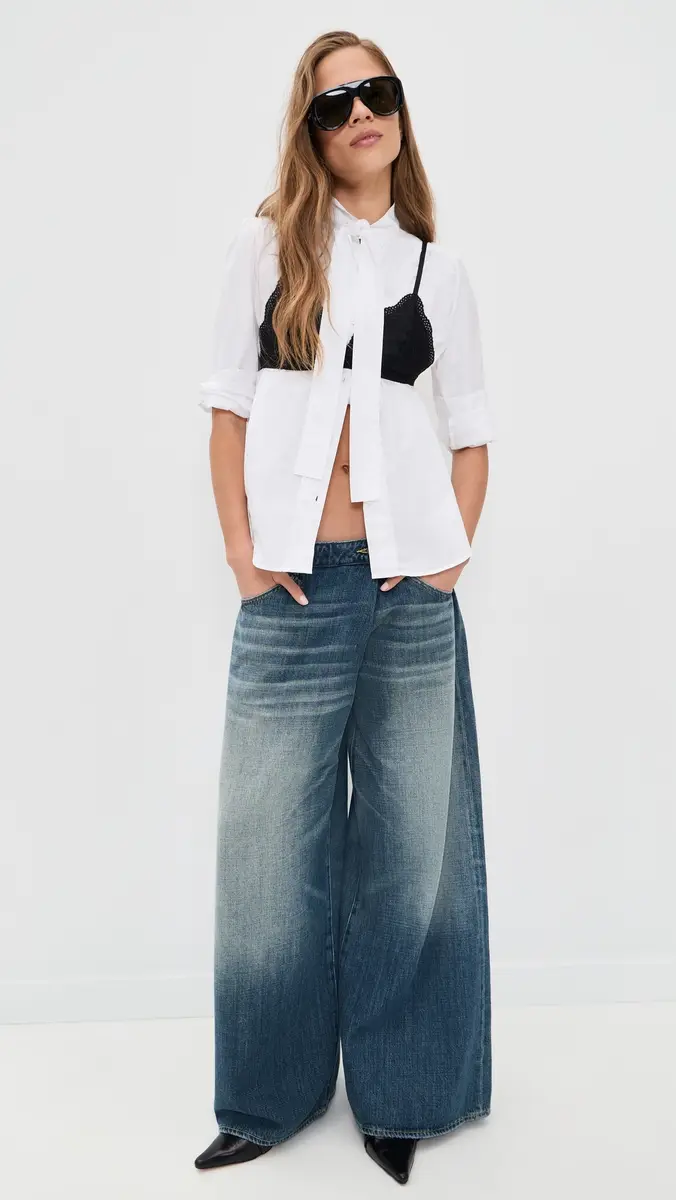 R13 Nico Wrap Jeans Raine Blue | Thumbnail 5 R13 Nico Wrap Jeans Raine Blue | Thumbnail 5