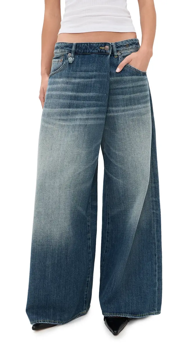 Nico Wrap Jeans Raine Blue Nico Wrap Jeans Raine Blue