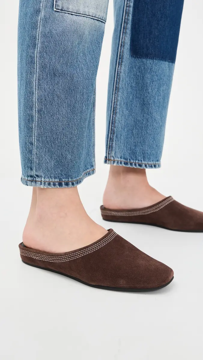 Veronica Beard Narcisa Mules Espresso | Thumbnail 3