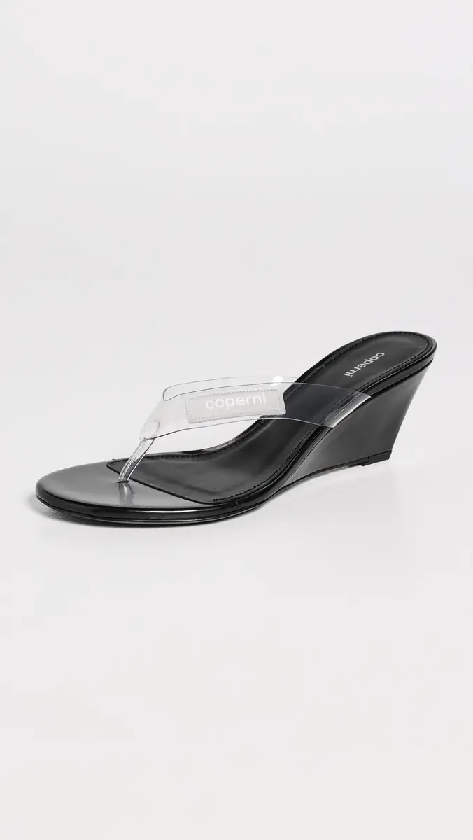Coperni Wedge Sandals Clear | Thumbnail 2