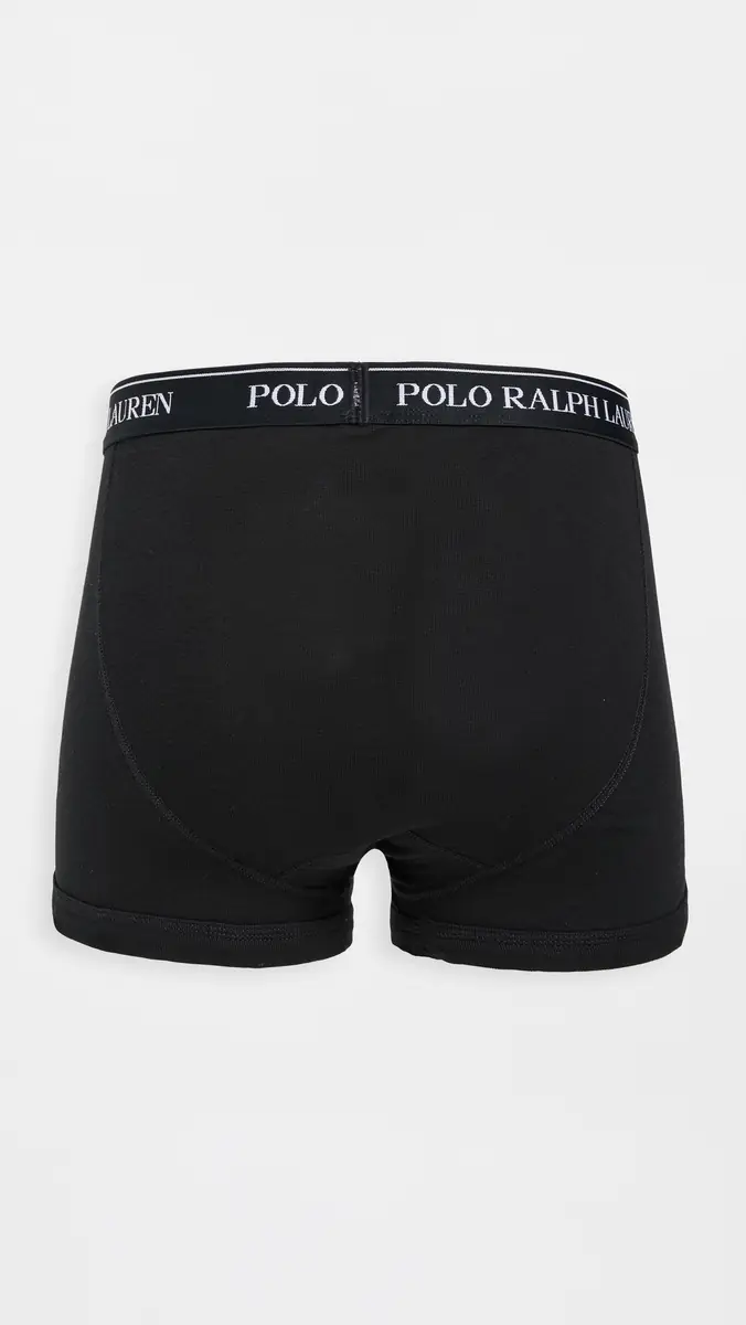 Polo Ralph Lauren Underwear Classic Fit Cotton Trunks 3 Pack | Thumbnail 4