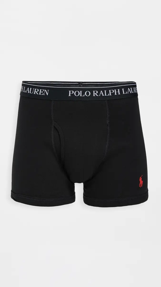 Polo Ralph Lauren Underwear Classic Fit Cotton Trunks 3 Pack | Thumbnail 3 Polo Ralph Lauren Underwear Classic Fit Cotton Trunks 3 Pack | Thumbnail 3