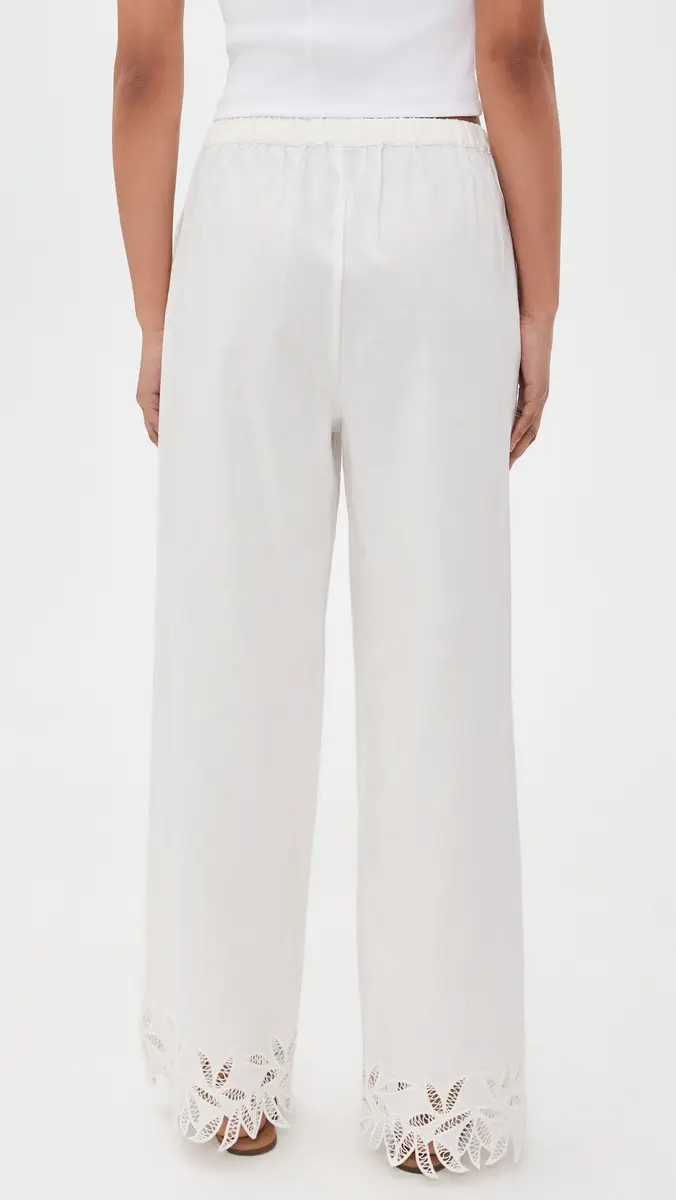 RAILS Emmie Pants White Palm Embroidery | Thumbnail 3 RAILS Emmie Pants White Palm Embroidery | Thumbnail 3