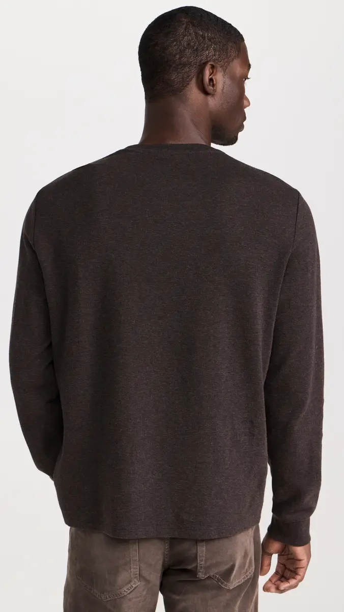 Frame Duo Fold Long Sleeve Crew | Thumbnail 3 Frame Duo Fold Long Sleeve Crew | Thumbnail 3