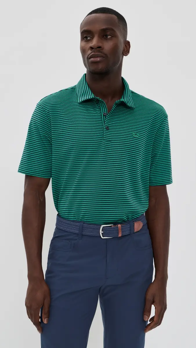 Adidas Golf Originals Stripe Pique Polo | Thumbnail 2