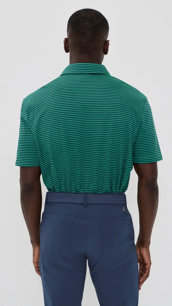 Adidas Golf Originals Stripe Pique Polo | Thumbnail 3