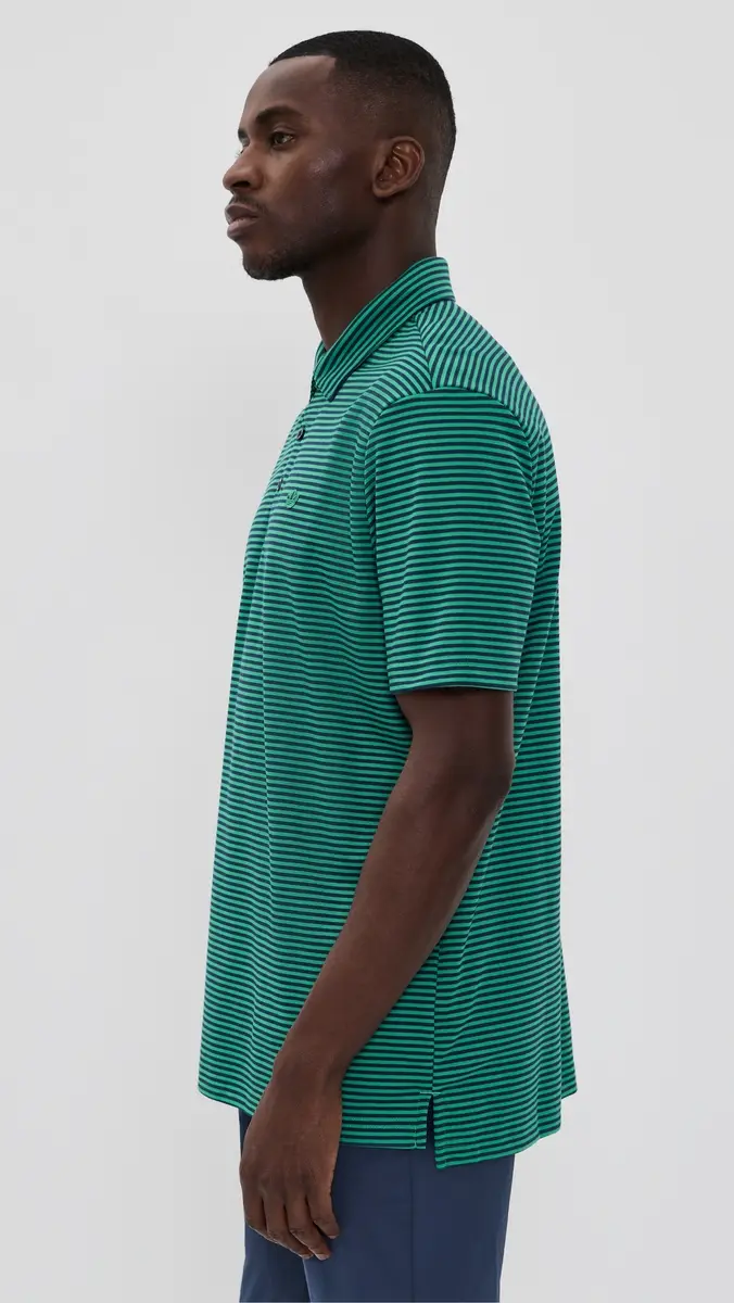 Adidas Golf Originals Stripe Pique Polo | Thumbnail 4