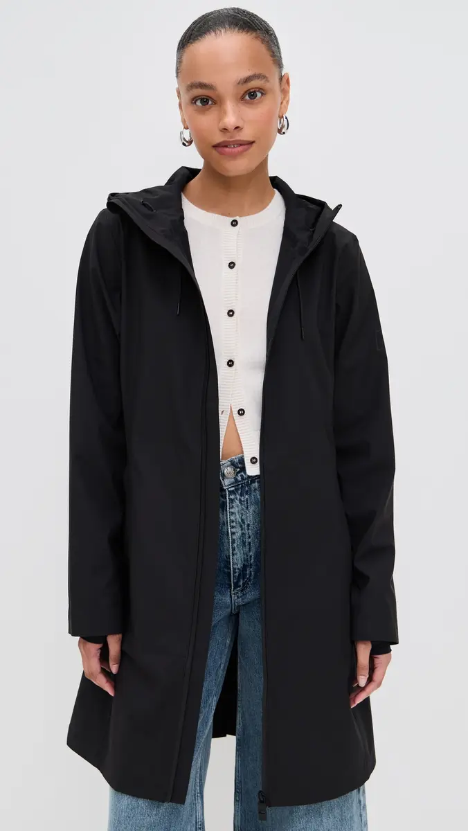 Rains Suva Hardshell Long Jacket | Thumbnail 2 Rains Suva Hardshell Long Jacket | Thumbnail 2