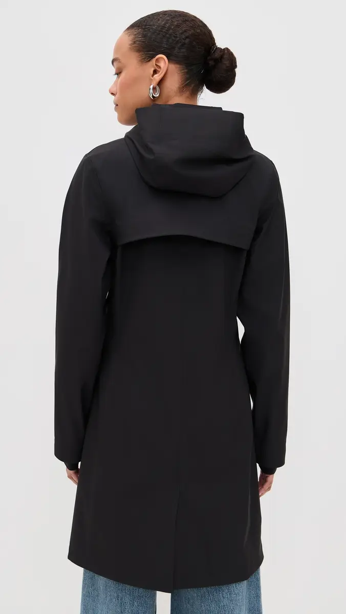 Rains Suva Hardshell Long Jacket | Thumbnail 3 Rains Suva Hardshell Long Jacket | Thumbnail 3