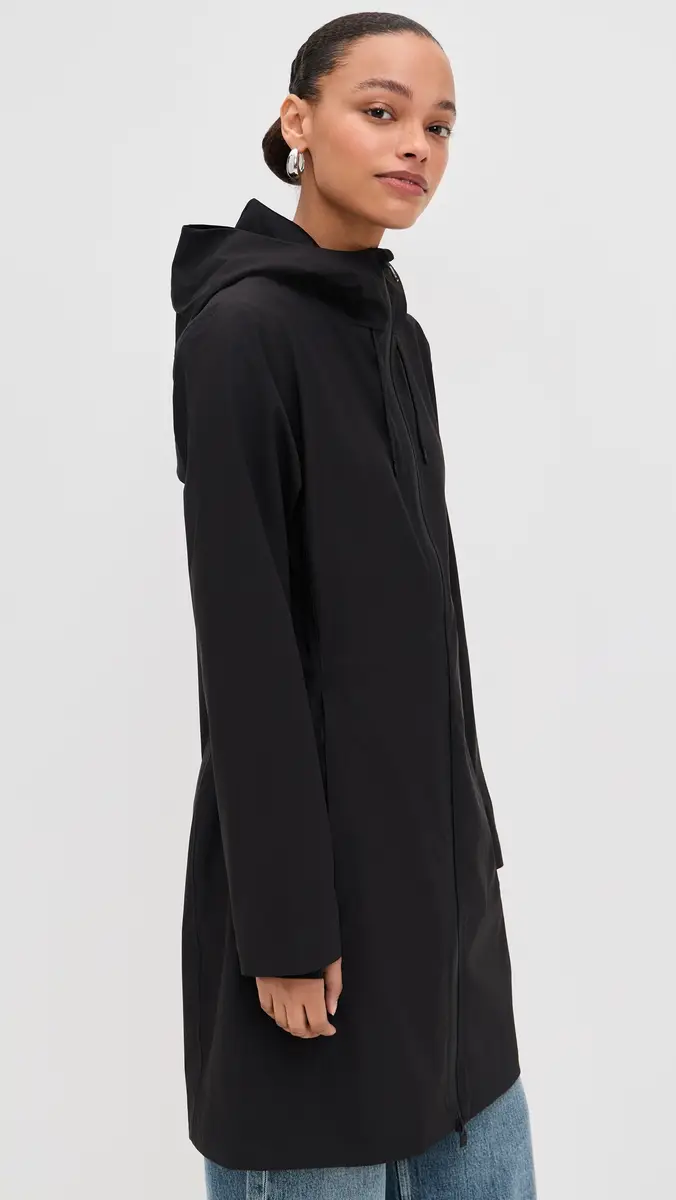 Rains Suva Hardshell Long Jacket | Thumbnail 4 Rains Suva Hardshell Long Jacket | Thumbnail 4