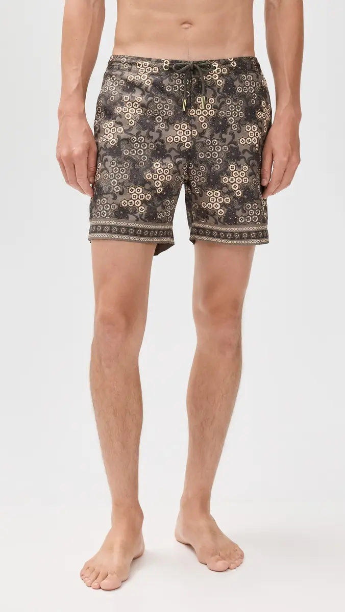 Orlebar Brown Bulldog Drawcord Paisley Bloom 6 Shorts | Thumbnail 2