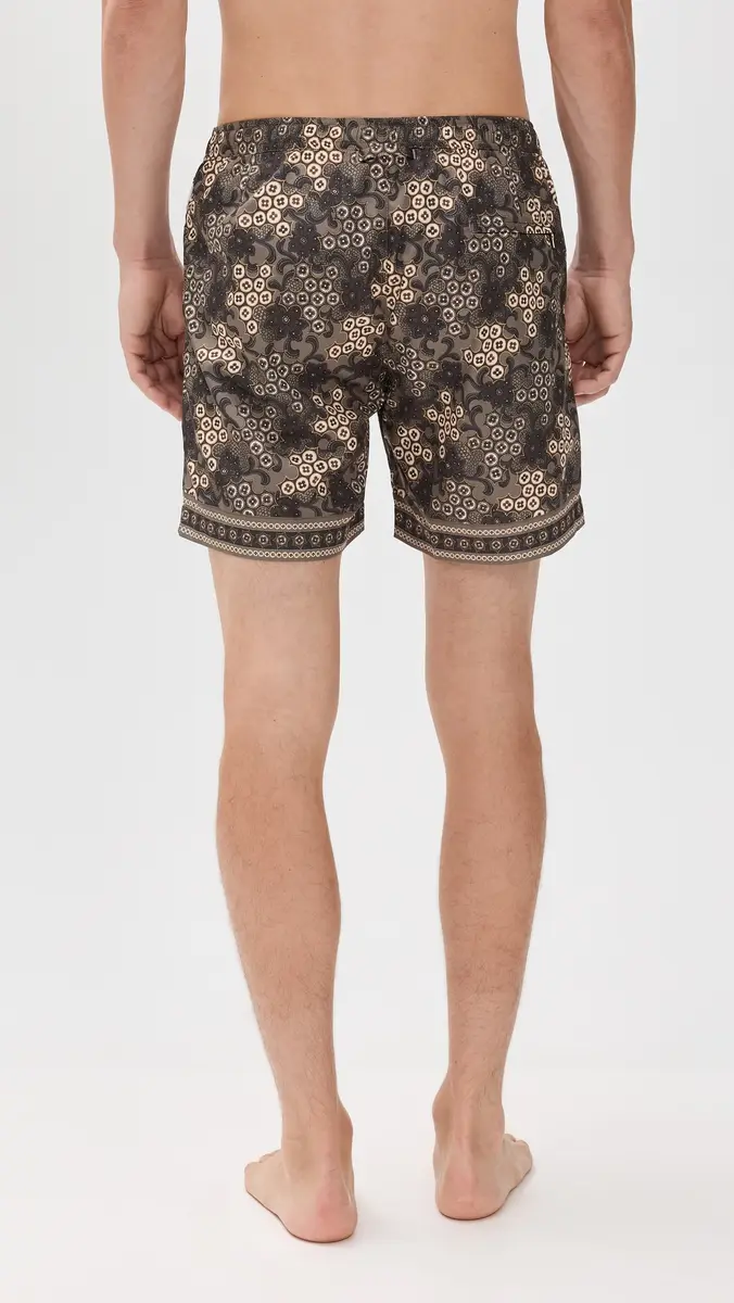 Orlebar Brown Bulldog Drawcord Paisley Bloom 6 Shorts | Thumbnail 3
