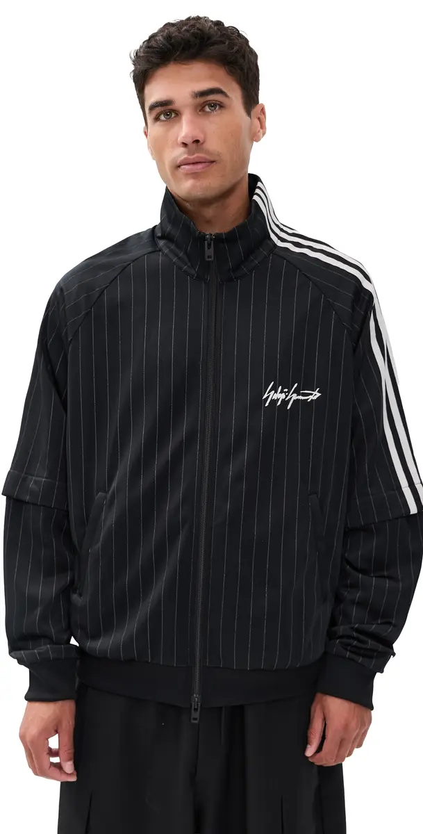 Y-3 Elite 5 Baseball Track Jacket Black/Chapea | Image 1 Y-3 Elite 5 Baseball Track Jacket Black/Chapea | Image 1
