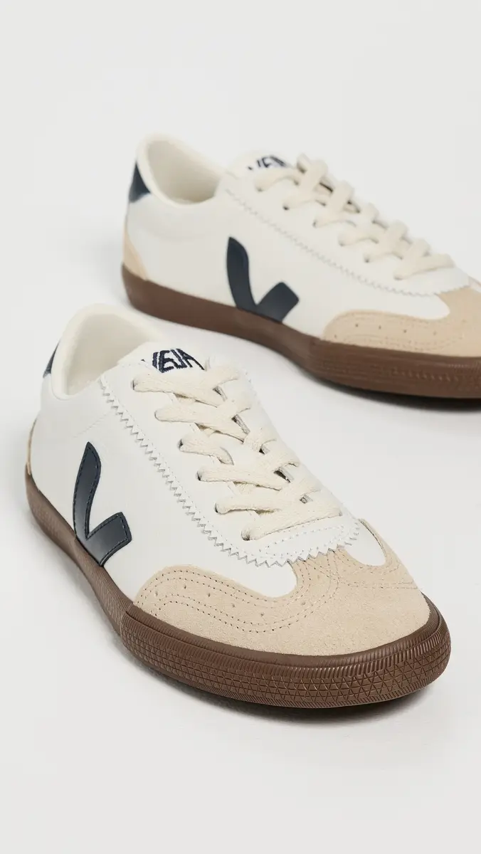 Veja Volley Sneakers White/Nautico/Bark | Thumbnail 5