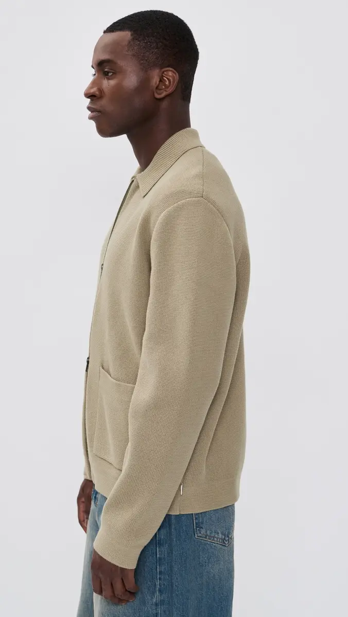 Les Deux Fischer Cotton Milano Zip Jacket | Thumbnail 4 Les Deux Fischer Cotton Milano Zip Jacket | Thumbnail 4