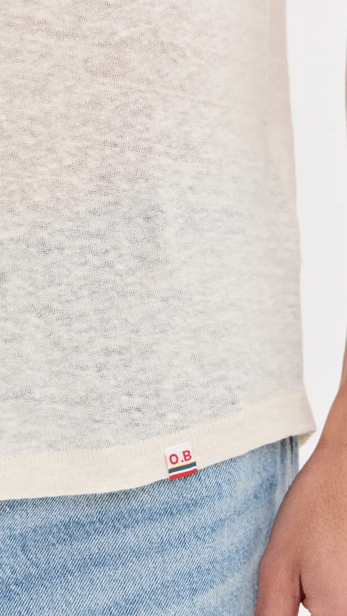Orlebar Brown Ob-T Linen Tee | Thumbnail 6