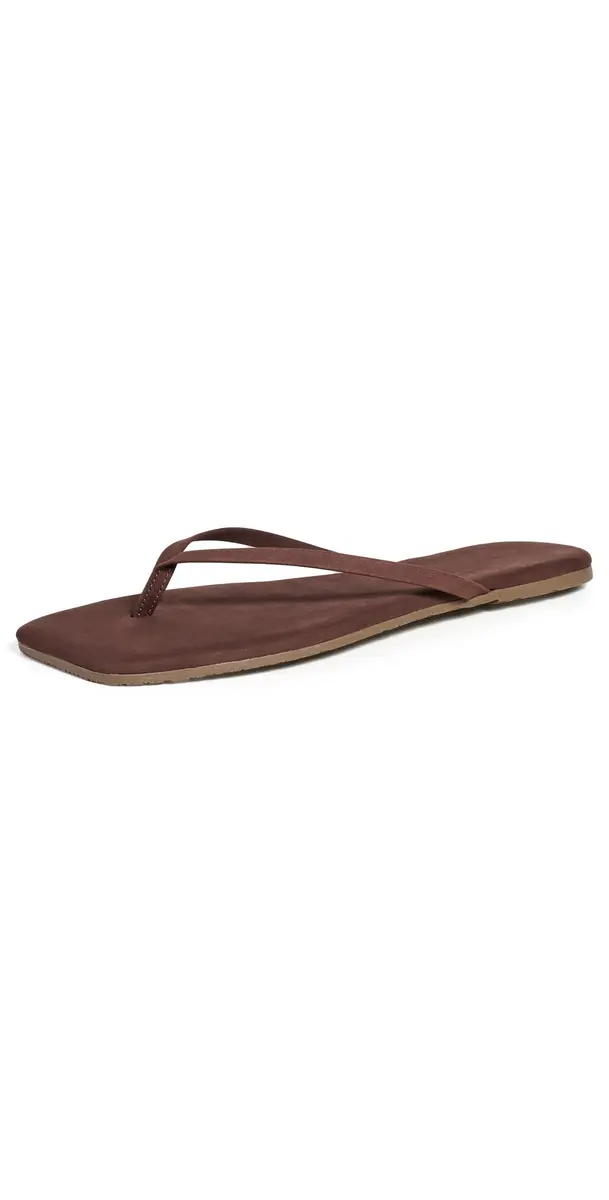 TKEES Lily Suede Flip Flops Bourbon | Image 1 TKEES Lily Suede Flip Flops Bourbon | Image 1