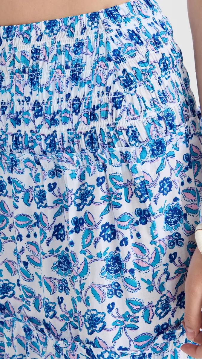 Playa Lucila Printed Ruffle Skirt | Thumbnail 6 Playa Lucila Printed Ruffle Skirt | Thumbnail 6