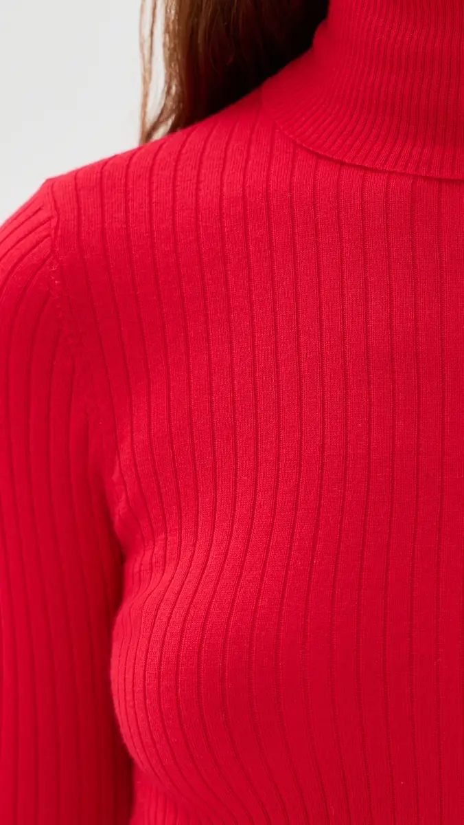 SPRWMN Short Sleeve Turtleneck Top Red | Thumbnail 6 SPRWMN Short Sleeve Turtleneck Top Red | Thumbnail 6